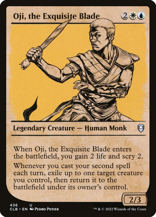 Oji, the Exquisite Blade - Comma...