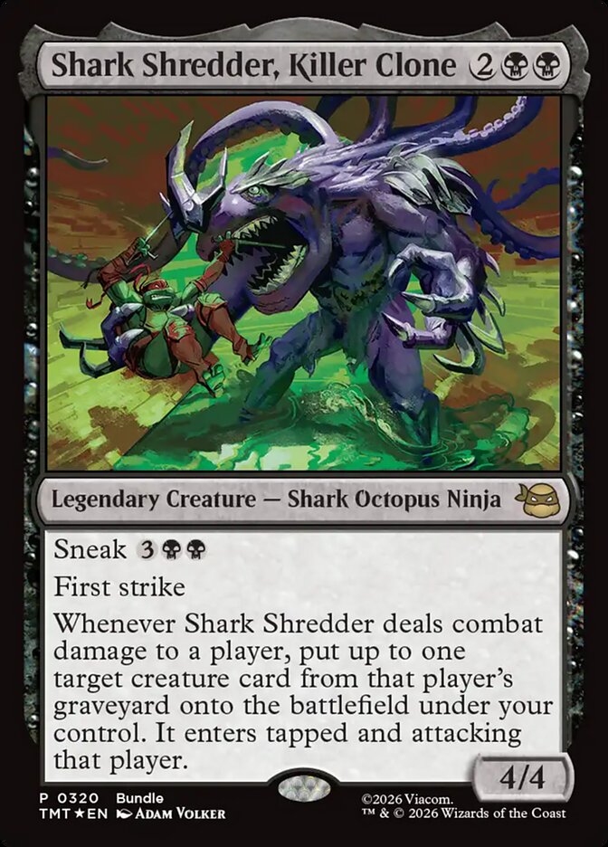 Shark Shredder, Killer Clone Bundle Promo #320