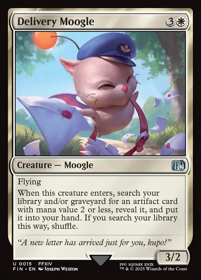 Delivery Moogle Final Fantasy #015