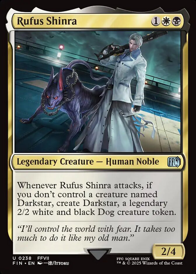 Rufus Shinra Final Fantasy #238