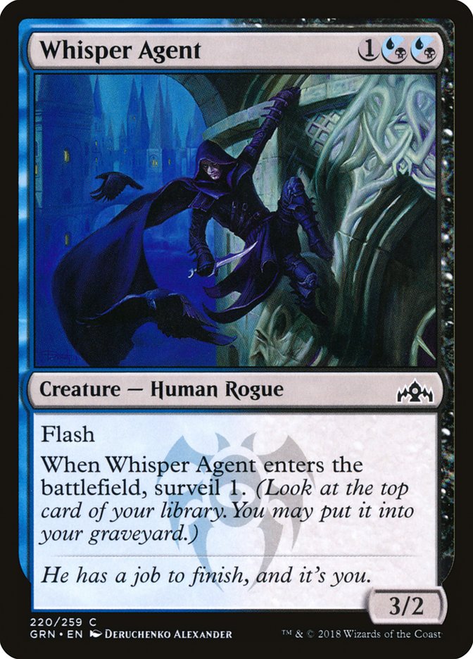 Whisper Agent MTG Singles | Guilds of Ravnica #220