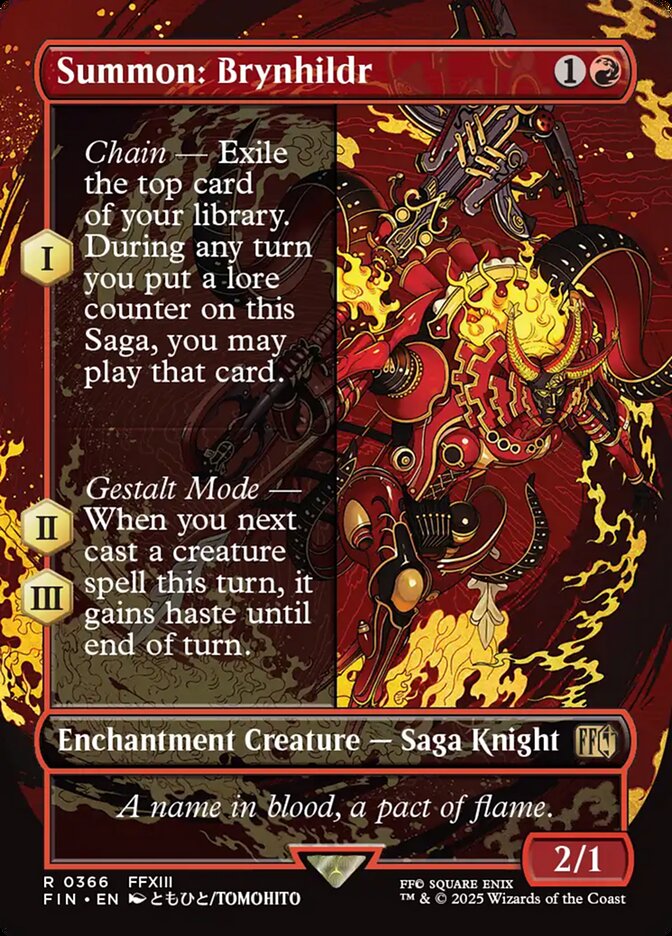Borderless Summon: Brynhildr Final Fantasy #366