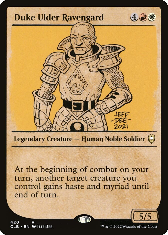Duke Ulder Ravengard - Commander Legends #420 Card Front