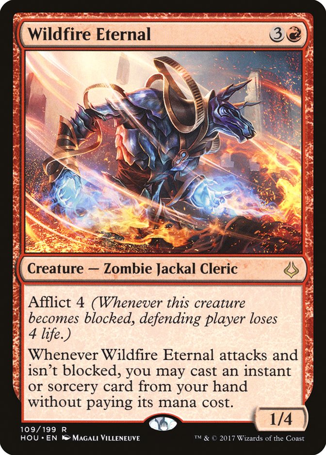 Hour of Devastation Wildfire Eternal #109 Card Front