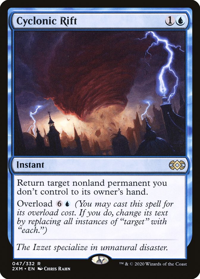 Cyclonic Rift Double Masters #047 Card Front