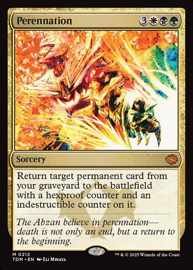 Perennation Tarkir Dragonstorm #212