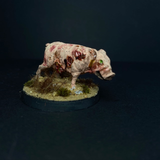 Pre Painted Zombie Pig tabletop miniature -Mrs MLG