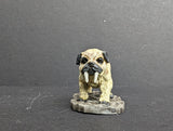 vPre Painted Sabertooth Pug miniature -MrMLG
