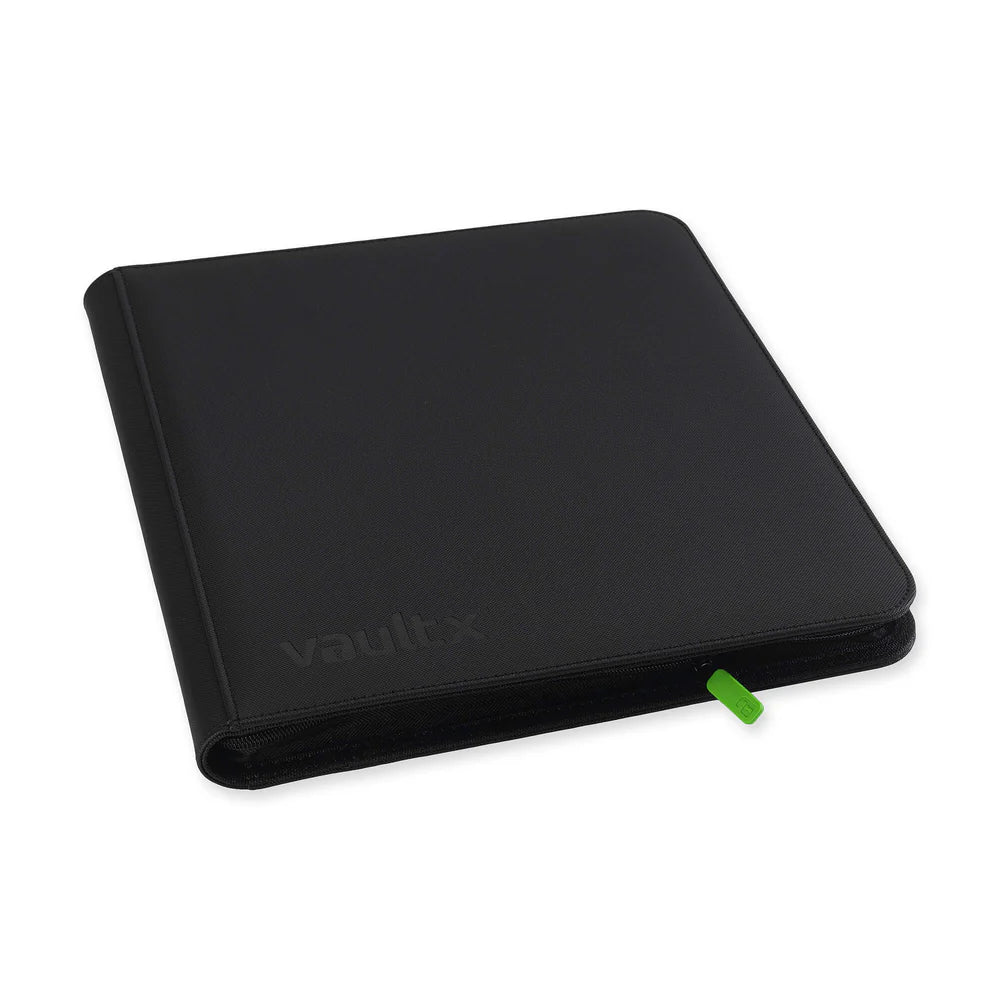 Signature Black Vaultx 12-Pocket Zip Binder