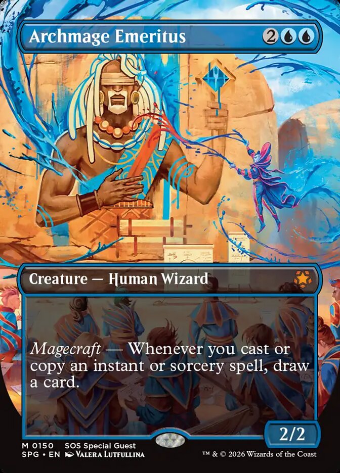 Archmage Emeritus Borderless Special Guest #150
