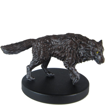 Prepainted Wolf D&D Mini Monster Menagerie I #09