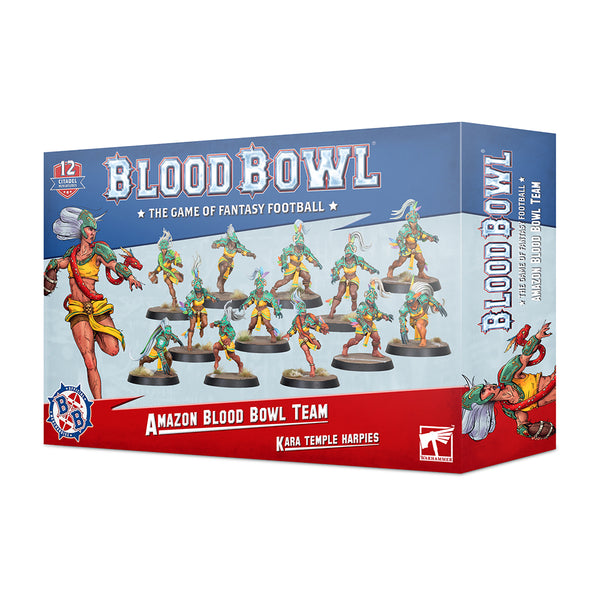 Blood Bowl Kara Temple Harpies Amazons Team