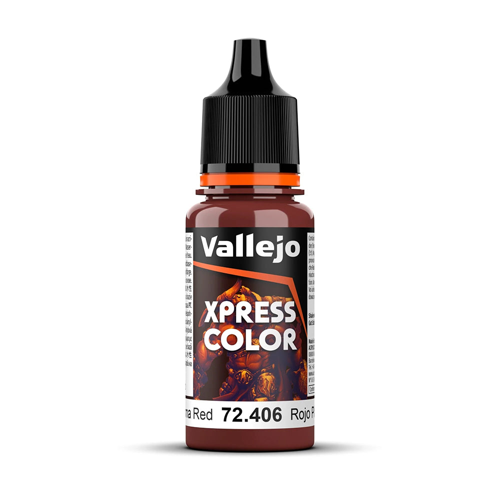 Vallejo Plasma Red Xpress Color Hobby Paint 18ml