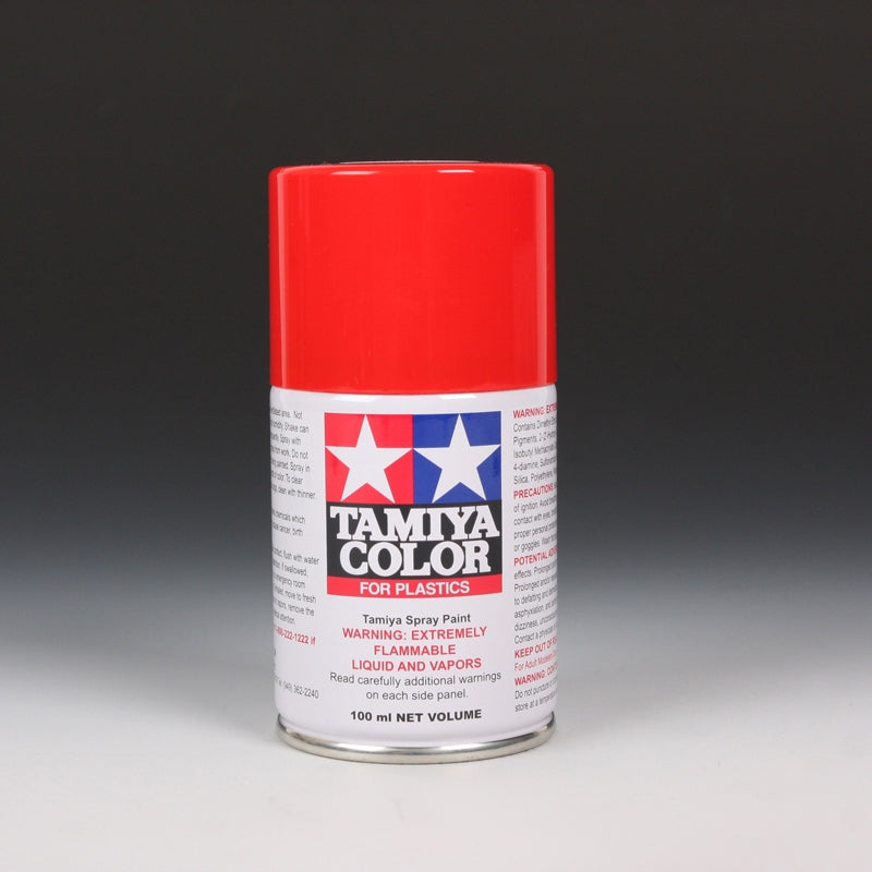 Tamiya Bright Red Spray For Plastics