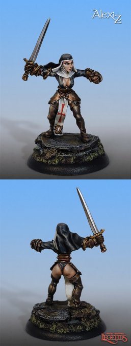 02403 Sister Candice Sculpted by Werner Klocke