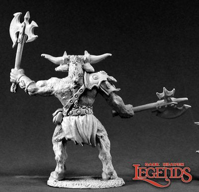 02409 Gore, Large Minotaur Sculpted by Sandra Garrity