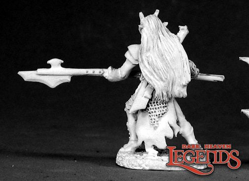 02443 S'Kara, Female Skoli Reaper Metal Miniature