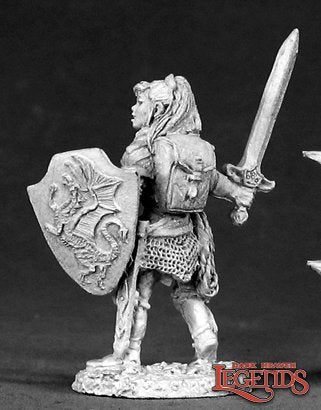 02535: NICOLE OF THE BLADE. Sculpted by Sandra Garrity