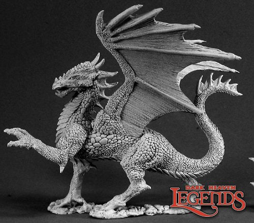 02539: Silver Dragon. Sculpted b...