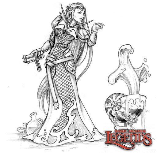 02563: ARILYN WATER SORCERESS - DHL