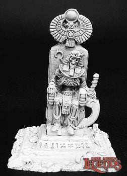 02740 Mummy King On Throne