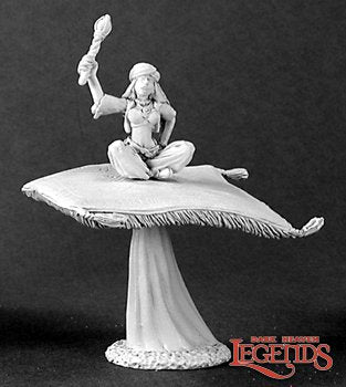 03075 Sorceress on Flying Carpet
