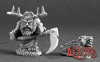 03216 Dwarf Druid And Badger