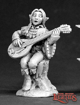 03398 Liriel Silverlocks, Female Elf Bard