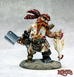 03626 Gruff Grimecleaver, Dwarf Pirate Cook