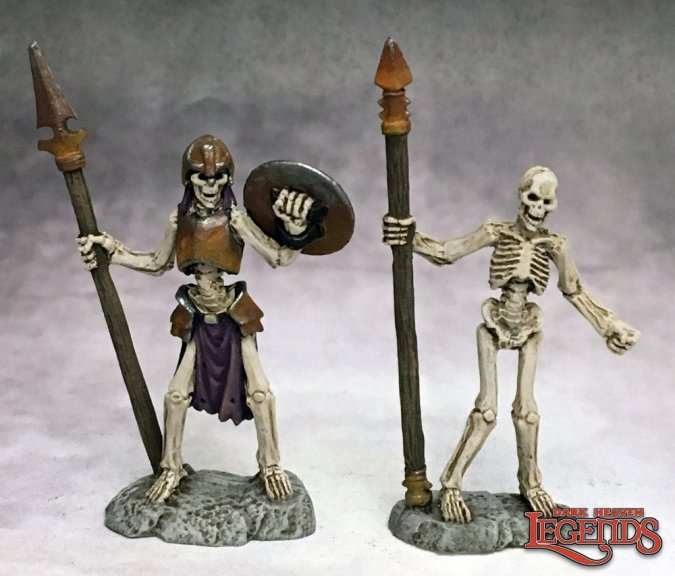03757 SKELETON SPEARMEN