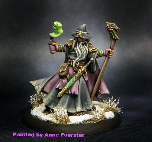 reaper miniatures 03847: Kelainen Darkmantle, Evil Wizard