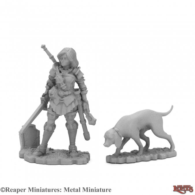 03970 REAPERCON DUSKWARDEN & HOUND - Mighty Lancer Games