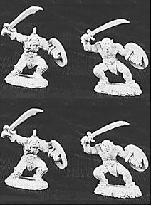 06009: Orc Warriors (4 figures) by Sandra Garrity