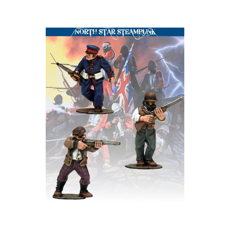 Greerson's Growlers Shotguns - North Star Steampunk Minis