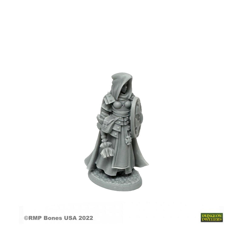 07023 Sister Aliene Human Cleric Bones USA Plastic Mini
