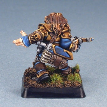 14130: Snorri, Dwarf Solo sculpted by Werner Klocke, Rear, painted by Marike Reimer