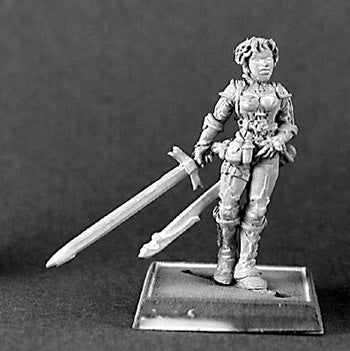14299: Saramonde, Crusaders Chronicler sculpted by Gene Van Horne: www.mightylancergames.co.uk