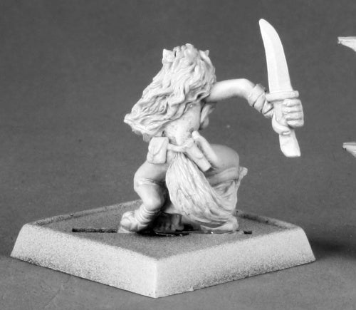 14591: Handmaiden of Keskura (Werefox Form) sculpted by Patrick Keith