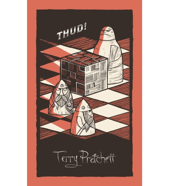 Thud! a hardback Discworld novel by Terry Pratchett as part of the City Watch collection.