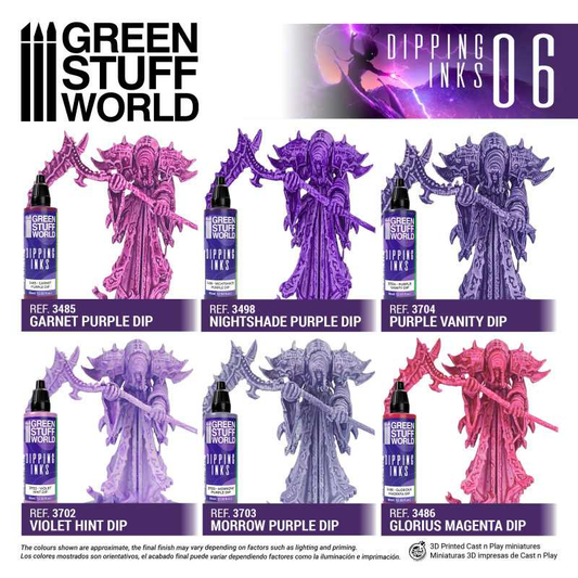 Dipping Inks Set 06 Purple/Viole...
