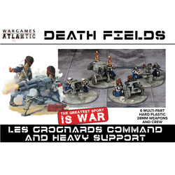 Les Grognards Command and Heavy Support Death Fields by Wargames Atlantic - box art 