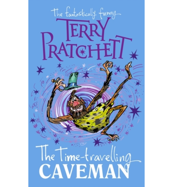 The Time-travelling Caveman a paperback by Terry Pratchett.