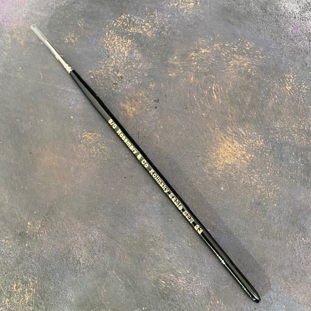 Series 33 Kolinsky Sable - 3/0 - Rosemary & Co paint brush