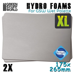 Hydro foams for the Green Stuff World Extra Large wet palette