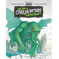 Colour the Cthulhu Mythos of H. P. Lovecraft Colouring Book