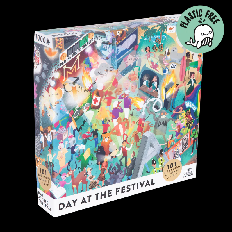 Day At The Festival 1000 Piece Jigsaw Puzzle