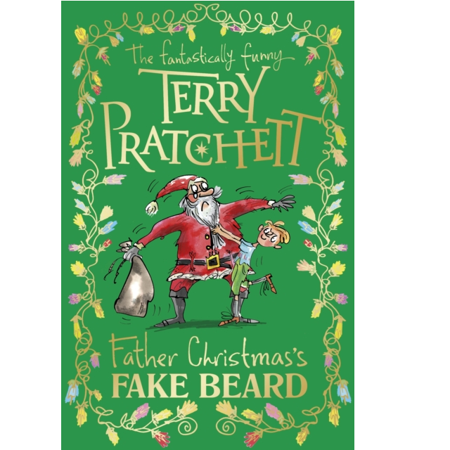 Father Christmas's Fake Beard a paperback by Terry Pratchett.