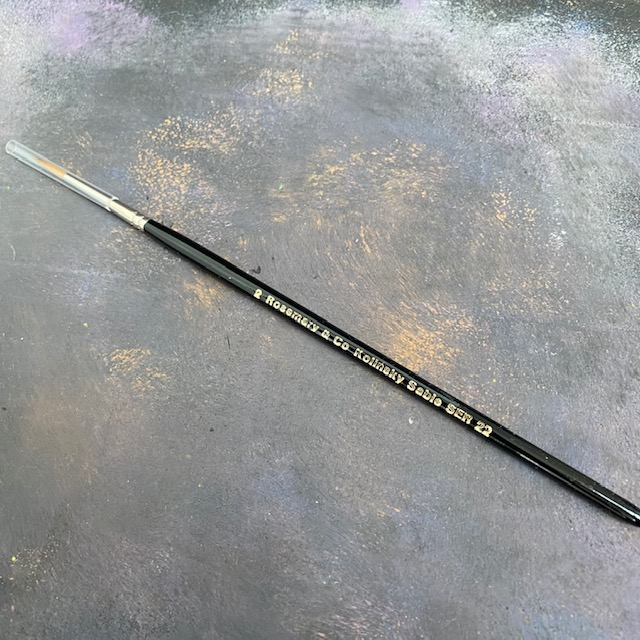 Series 22 Pure Kolinsky -2 - Rosemary & Co paint brush