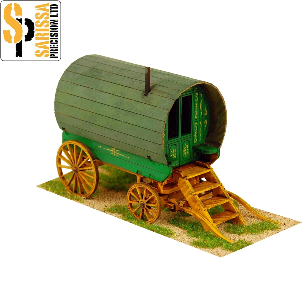 Bow Top Gypsy Caravan - Gaslamp Alley- Sarissa - G066