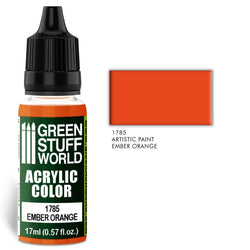 EMBER ORANGE -Acrylic Colour -1785  Green Stuff World